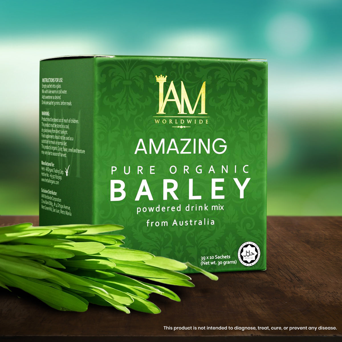 Amazing Pure Barley Organic