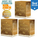 3 Boxes Amazing Cafe Mocha with Barley and Alkaline (30 Sachets)