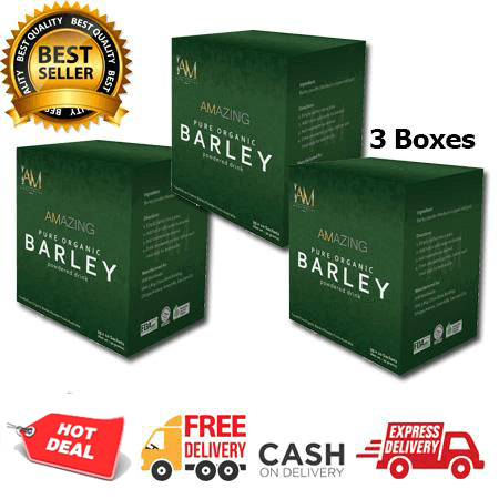 3 Boxes of Herbal Pure Barley – Organic Living Pinas